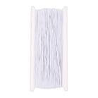 Elastisk snodd Playbox Ø1mm 50m vit