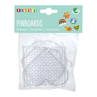 Pärlplattor Playbox Små Former transparent 5st/fp