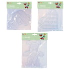 Pärlplatta Playbox XL Björn, Bil eller Hjärta transparent