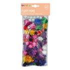 Pompom Playbox Glitter 100st/fp