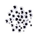 Pysselögon Playbox Rörliga Pupiller svartvita 300st/fp