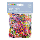 Gummisnoddar Playbox Fancy Loops blandade färger 1000st/fp