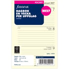 Dagbok Filofax Pocket refill 2027 vecka/uppslag