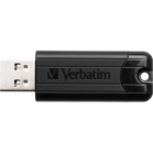 USB-minne Verbatim 3.2 Pinstripe 256GB svart
