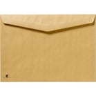 Kuvert C5 80g bruna fukthäftande 500st/kartong