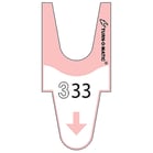 Nummerrullar T90 rosa