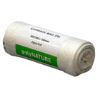 Soppåse PolyNATURE 35l vit 20st/rulle