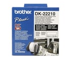 Etikett vit DK22210 30mx29mm
