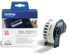 Etikett vit DK22211 film 15mx29mm