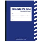 Byggdagbok A5 30 dagar förenklad