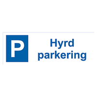 Parkeringsskylt