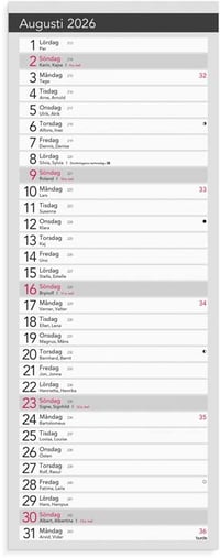 Bordskalender