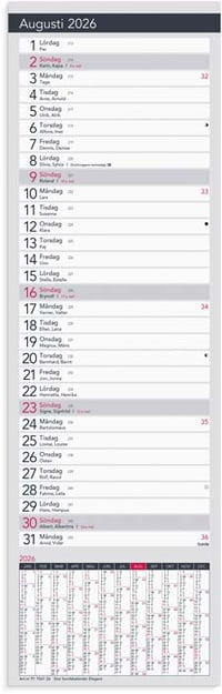 Bordskalender