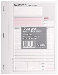 Följesedel