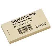 Biljettblock