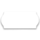 Etikett 26x12 permanentfästande vit G2 6rl/fp