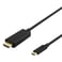 USB-C till HDMI-kabel 2m 4K svart