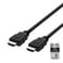 HDMI-kabel Deltaco Ultra High Speed 3m svart