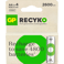 Batteri GP Recyko AA 2600mAh 4st/fp