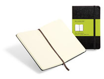 Anteckningsbok Moleskine Classic Pocket olinjerad svart