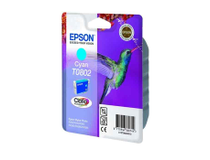 Bläckpatron Epson T0802 300 sidor cyan