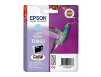 Bläckpatron Epson T0805 300 sidor ljus cyan
