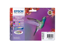 Bläckpatron Epson T0807 6-färg