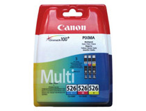 Bläckpatron Canon CLI-526 3-färg CMY