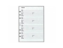 Filofax A5 adresser 25st/fp