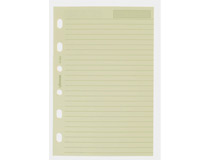 Filofax Pocket blad linjerade beige 20st/fp
