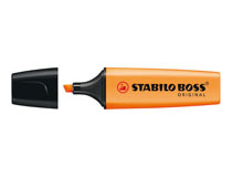 Överstrykningspenna Stabilo Boss orange 10st/fp