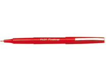 Fiberpenna Pilot Fineliner 0,4mm röd 12st/fp