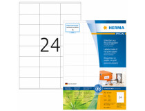 Etikett Herma Recycled 70x36 A4 2400st/fp