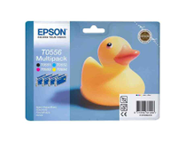 Bläckpatron Epson T0556 290 sidor 4st/fp