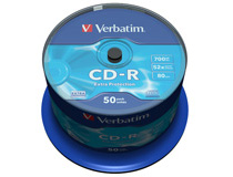 CD-R Verbatim Cakebox 50st/fp