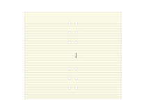 Filofax Personal blad linjerade beige 20st/fp