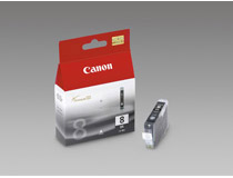 Bläckpatron Canon CLI-8BK 490 sidor svart