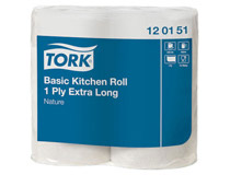 Köksrulle Tork Basic extra lång 14 rullar/bal