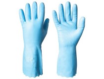 Handske PVC X-Large blå
