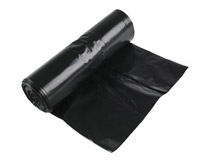 Sopsäck 160l 0,06mm svart 10st/rulle
