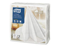 Servett Tork LinStyle 39x39 1-lag vit 50st/fp