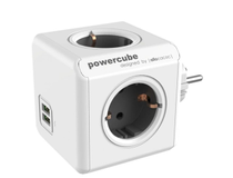 Utbyggnad Powercube 4 uttag & 2 USB