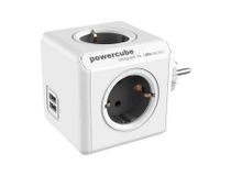 Utbyggnad Powercube 4 uttag & 2 USB