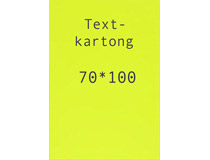 Kartong 70x100cm fluorescerande gul 260g 5st/fp