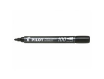 Märkpenna Pilot Permanent Marker 100 svart 12st/fp