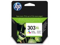 Bläck HP No303 XL CMY 3-färg