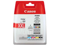 Bläck Canon CLI-581 XXL CMY/BK 4st/fp