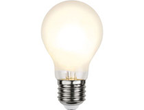 LED-lampa Frosted Filament normal E27 A60 540lm-4,8W