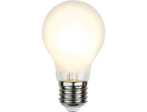 LED-lampa Frosted Filament normal E27 A60 540lm-4,8W