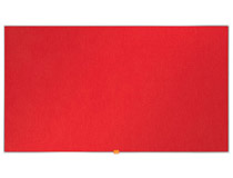 Anslagstavla Nobo Widescreen filt 55" röd